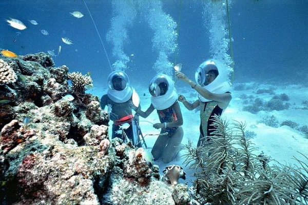 Coral Island Banana Boat Sea Walking Parasailing Tour