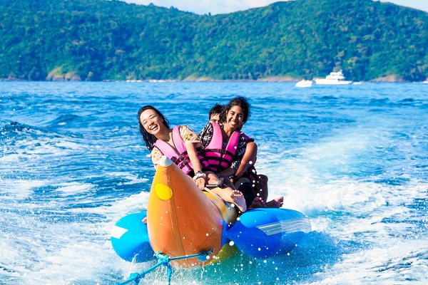 Coral Island Banana Boat Tour